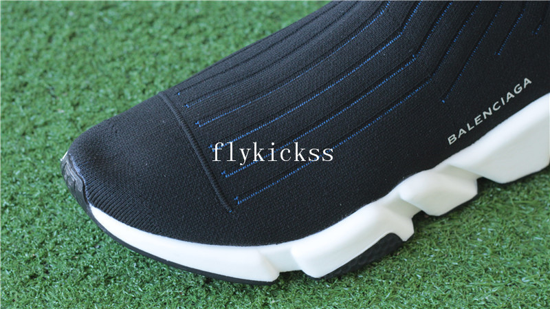 Balenciaga Speed Trainer Low Black Blue White